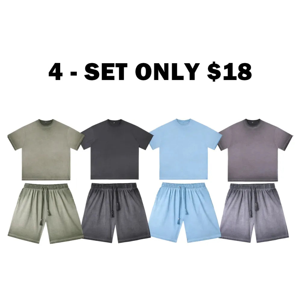 Women's Oversized Tshirt & Shorts Set