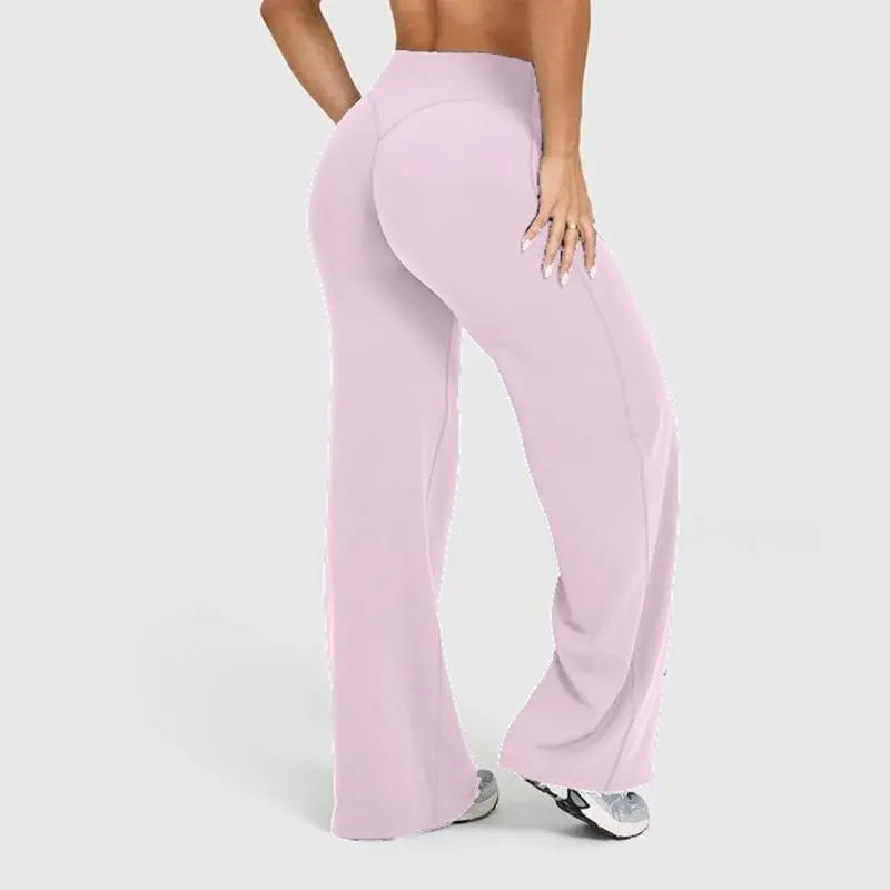 Straight Leg Bottoms Fitness Sportswear Gymwear Casual Pants