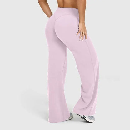 Straight Leg Bottoms Fitness Sportswear Gymwear Casual Pants