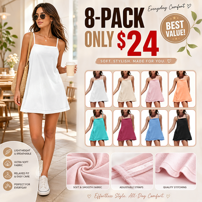 Women's Workout Tank Tops  Square Neck Tunics Loose Sleeveless Spaghetti Strap Athletic Shirts