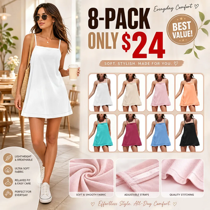 Women's Workout Tank Tops  Square Neck Tunics Loose Sleeveless Spaghetti Strap Athletic Shirts