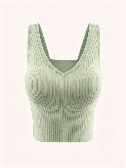 Women's Solid Backless Bra with Removable Pads