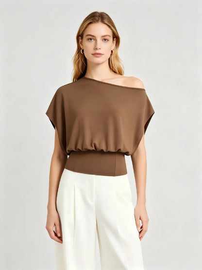 Women's Off Shoulder Crop Top