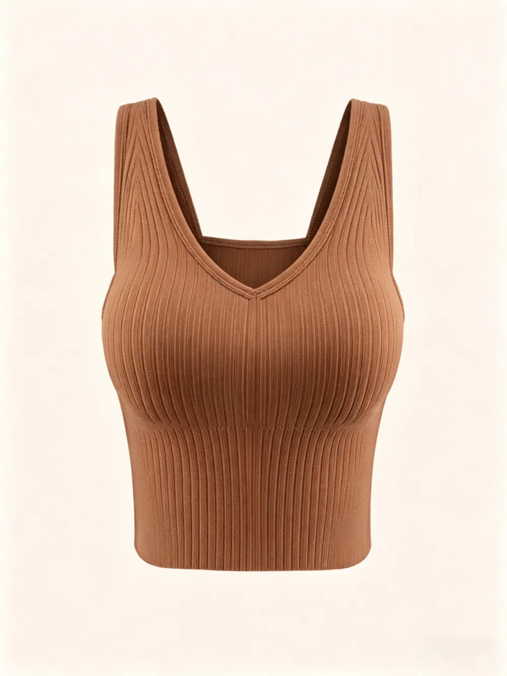 Women's Solid Backless Bra with Removable Pads