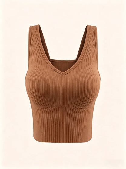 Women's Solid Backless Bra with Removable Pads