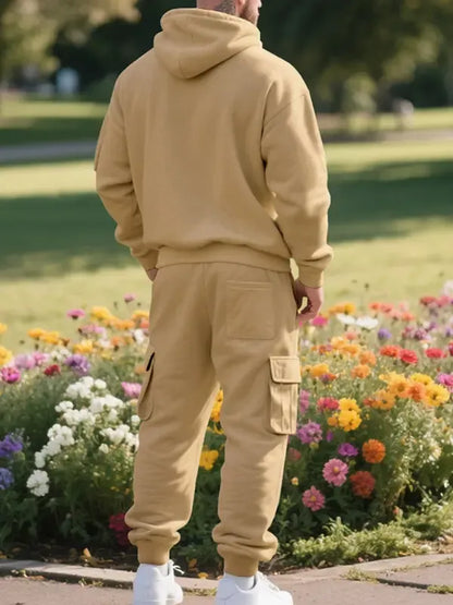 Men's Winter Heavyweight Fleece Lined Set