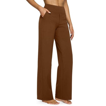🔥8- PACK Women Loose High-Waist Business Casual Pants