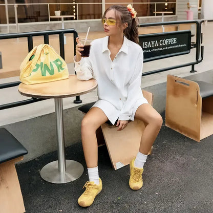 Women’s Gauze Shirt & Shorts Set