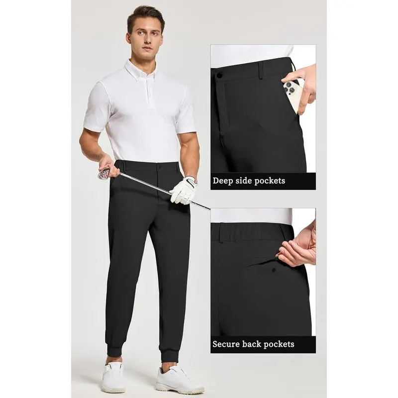 Men's Stretch Slim Fit Work Dress Pants