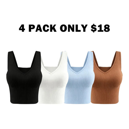 Women's Solid Backless Bra with Removable Pads