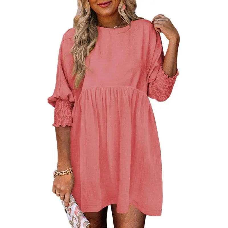 Women's Black Summer Tunic Dress