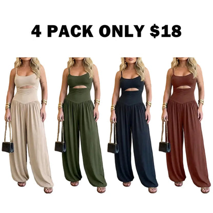 Women's Cut-out Cami Jumpsuit
