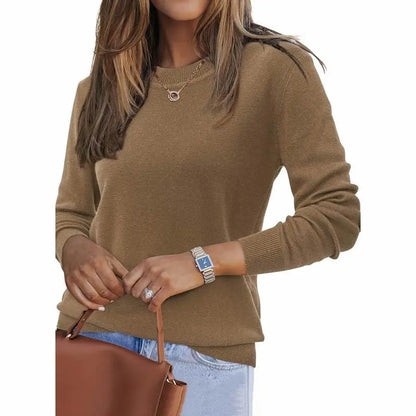 Women Fashion Wool Blend Sweater