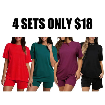 🔥Women's Cloud T-shirt Set-🔥8-Pack - All Colors Included