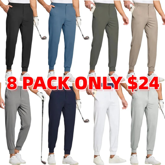 Men's Stretch Slim Fit Work Dress Pants
