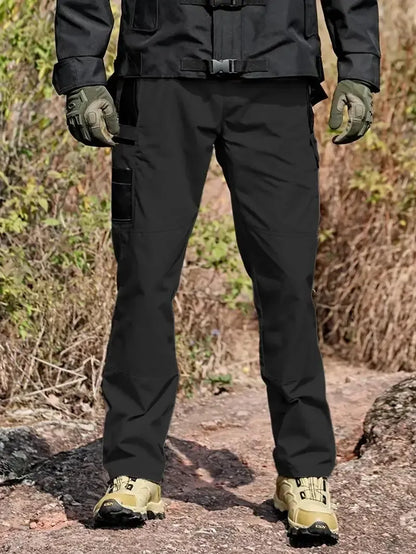Men's Solid Color Tactical Work Pants