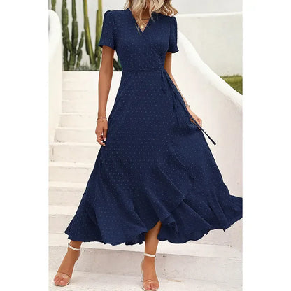 Women's Summer Wrap Maxi Dress