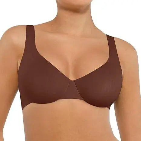 Bras for Women Comfort Underwire Balconette Bras Plus Size Full Coverage No Padded Seamless Everyday Bras Womenswear Comfortable