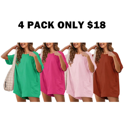 Women's Oversized Athletic Jumpsuit