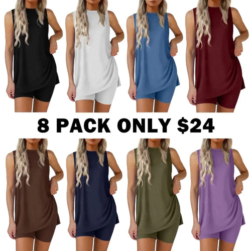 Women's 2-Piece Lounge Shorts Set